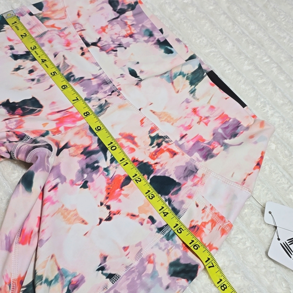 RBX Artistic Pink and Purple Leggings - Picture 9 of 9